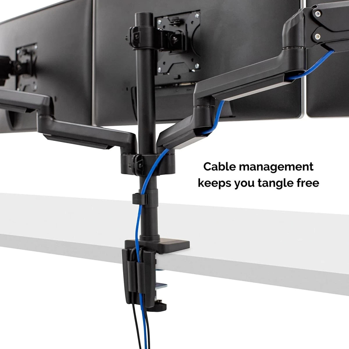 Fellowes Platinum Series Triple Monitor ARM Black Fellowes Platinum Series Triple Monitor ARM Black